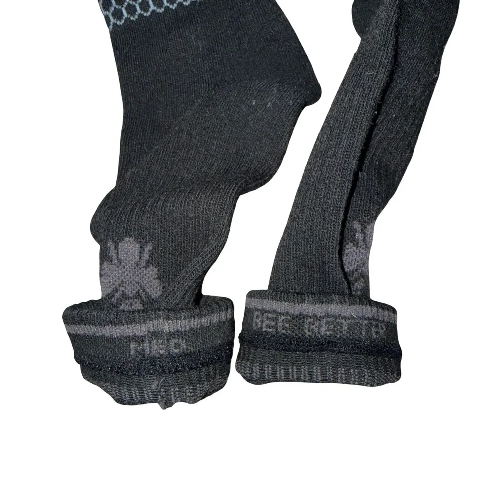 Bombas Calf Socks Mens One‎ Size Black Excellent Bee Better Crown Crest